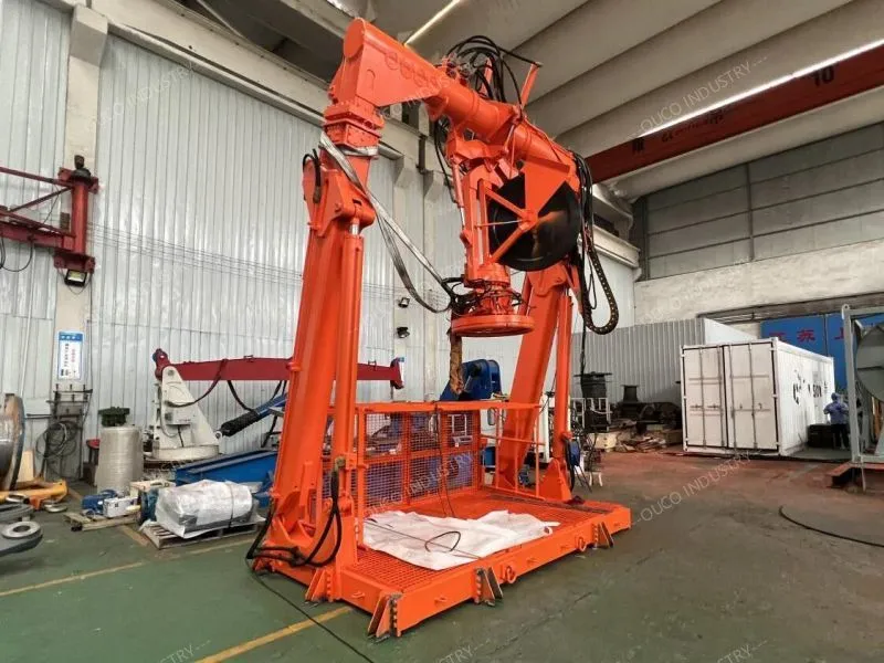 سیستم راه اندازی و بازیابی ROV 3.5 تن کوچک
