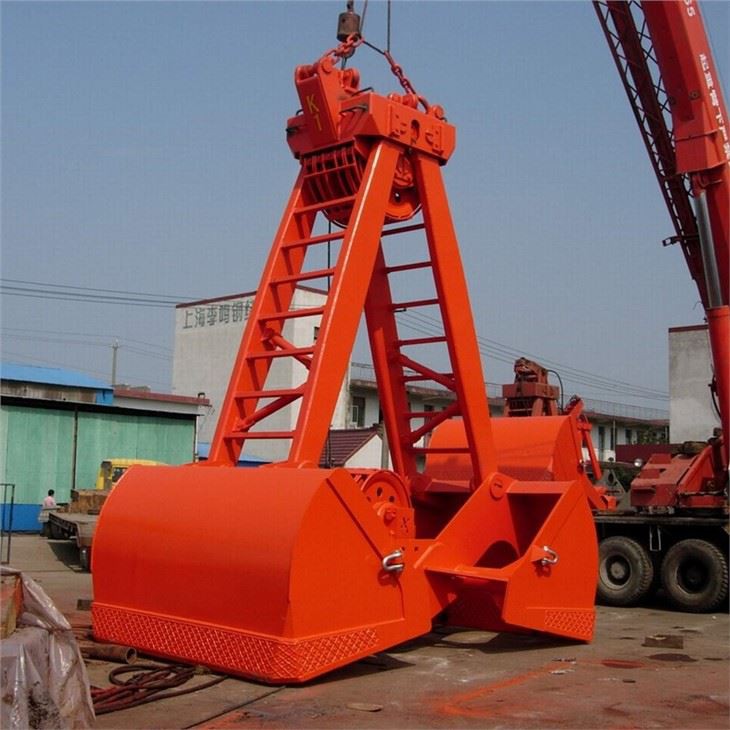Claw Grapple Claw Grab Bucket Bulk Carler Handler Handler نوع مکانیکی